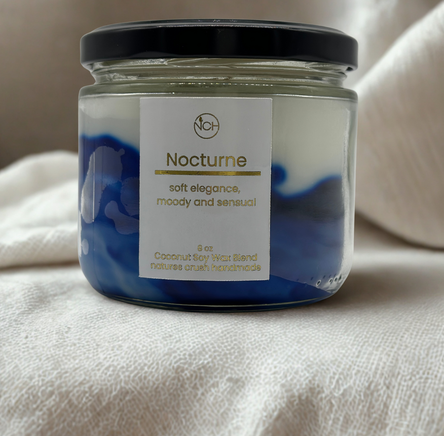 The Marbeled Wax Collection-Customizable Candles